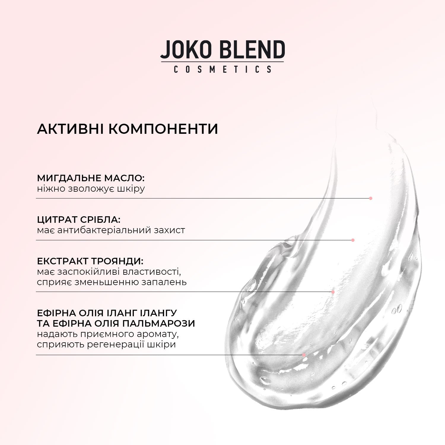 Гель для интимной гигиены с ионами серебра Joko Blend 200 мл.