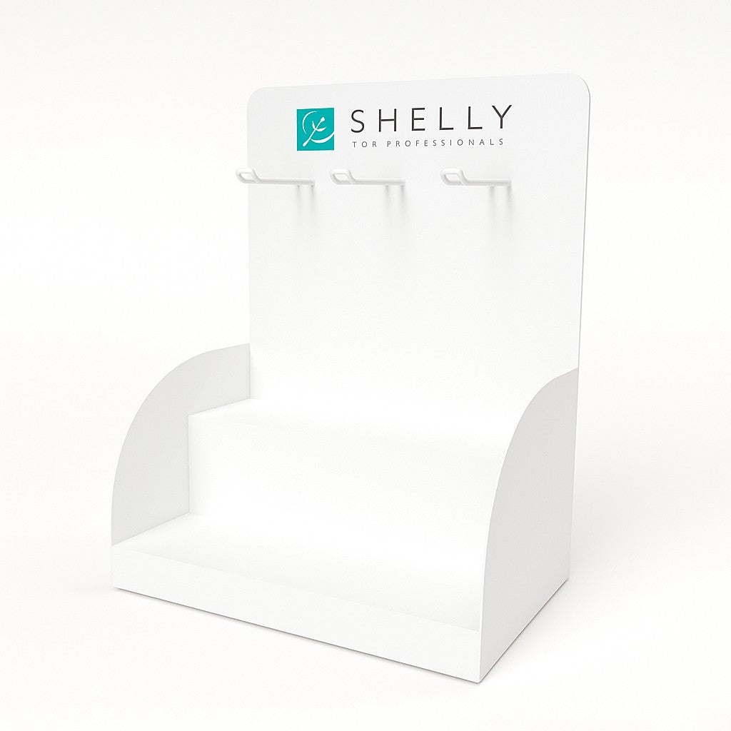 Полка металлическая брендированная Shelly