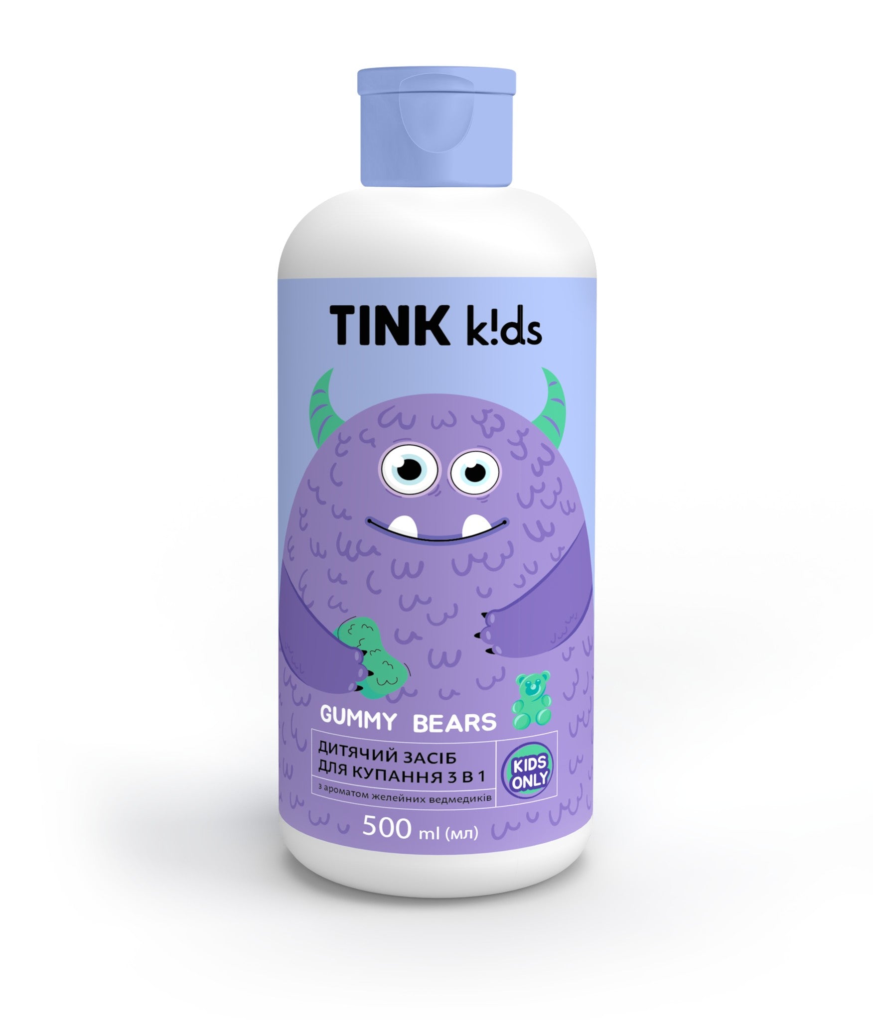 Детское средство для купания 3 в 1 Gummy Bears Tink kids 500 мл