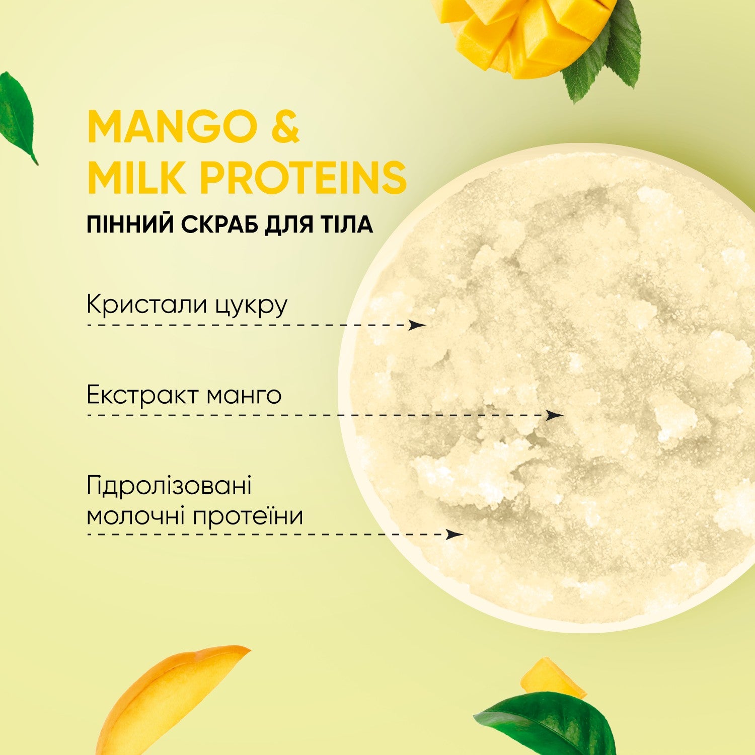 Скраб для тела пенный Гуава-Мята Tink 330 г
