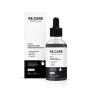 Сыворотка-детокс с углем, кислотами и ниацинамидом Detox Charcoal, Acids & Niacinamide Serum RECARE 30 мл