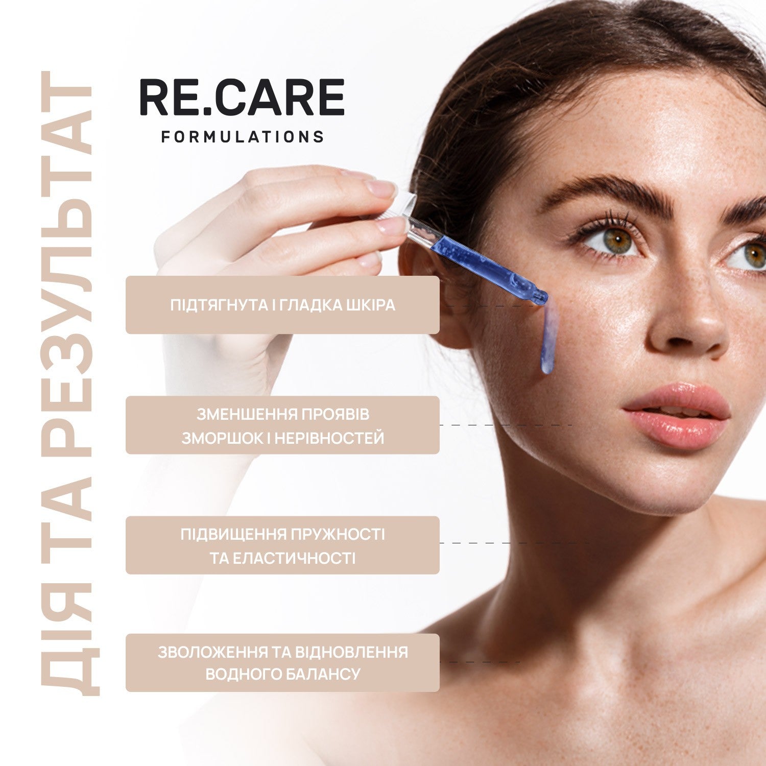 Мультипептидная сыворотка для лица с медным пептидом Multi-Peptide Copper Serum RECARE 30 мл