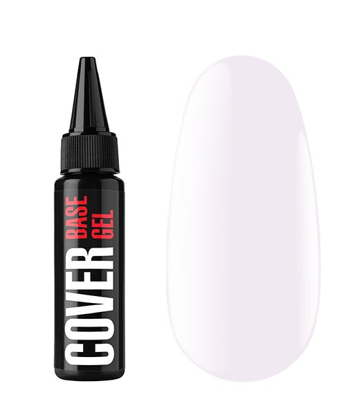 Камуфлирующее базовое покрытие с тонким носиком Cover Base Gel 19, 30 мл