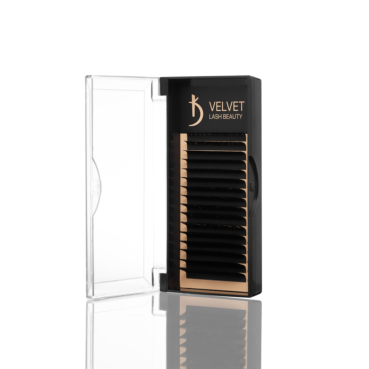 Ресницы для наращивания Velvet Lash Beauty 0.07 М 