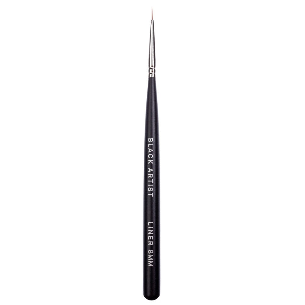 Кисть для росписи Liner 8mm (ручка: черная, ворс: нейлон)