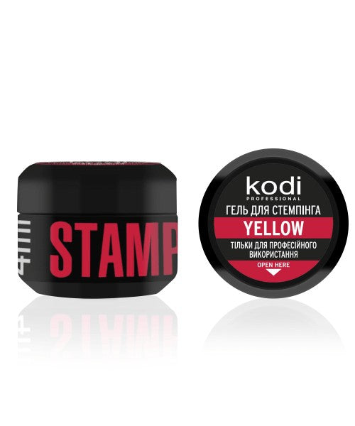 Гель для стемпинга Stamping Gel Yellow, 4 мл