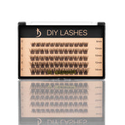 Накладные ресницы DIY LASHES 03B C 0,07 (8 mm - 1,