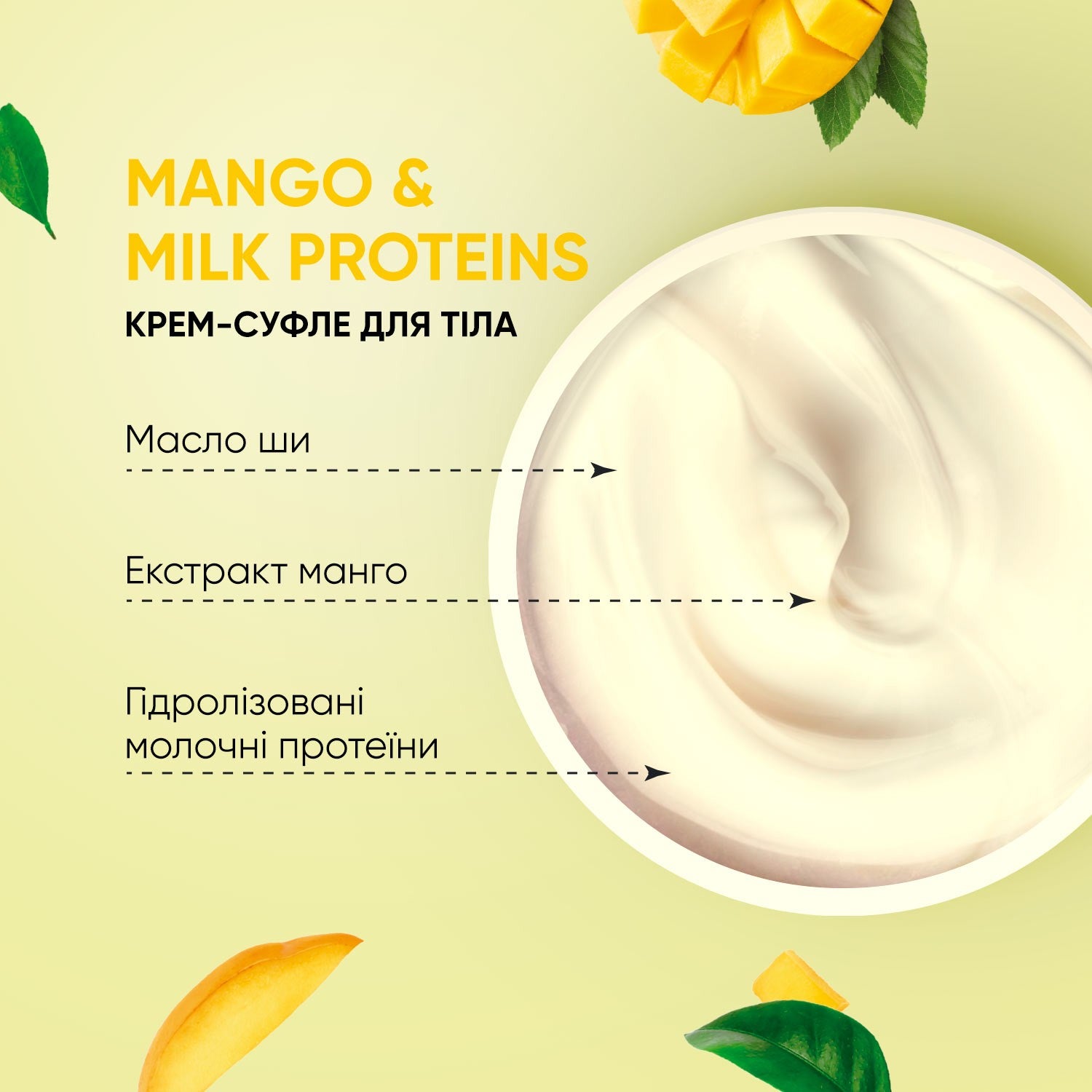 Крем-суфле для тела Гуава-Мята Tink 250 мл