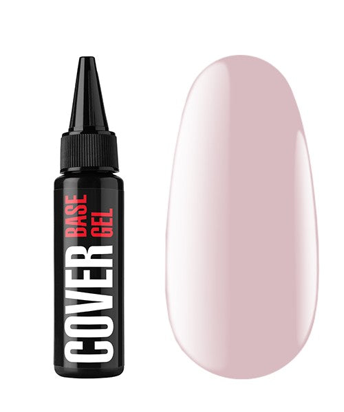 Камуфлирующее базовое покрытие с тонким носиком Cover Base Gel 14, 30 мл