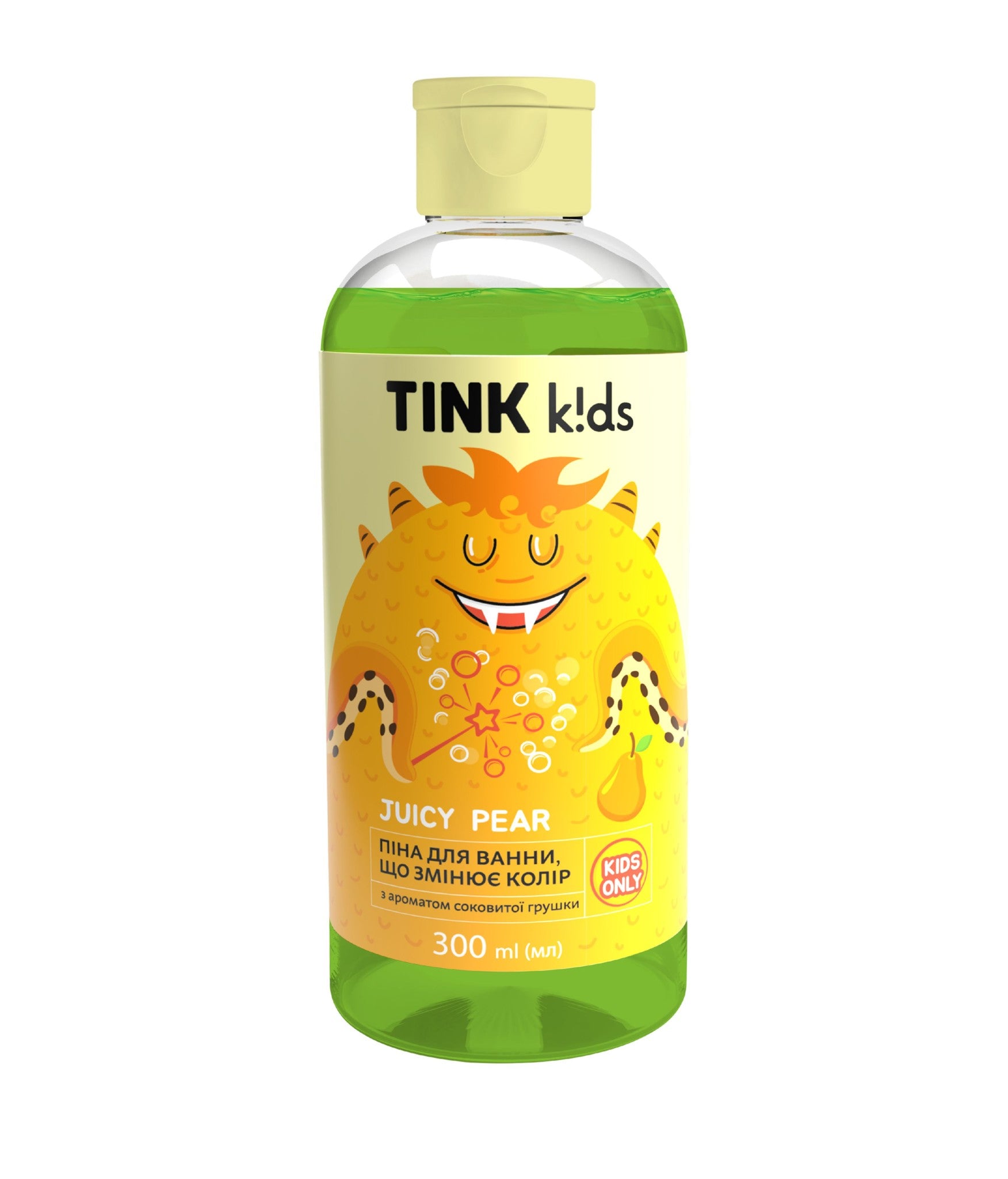 Пена для ванны, изменяющая цвет Juicy Pear Tink kids 300 мл