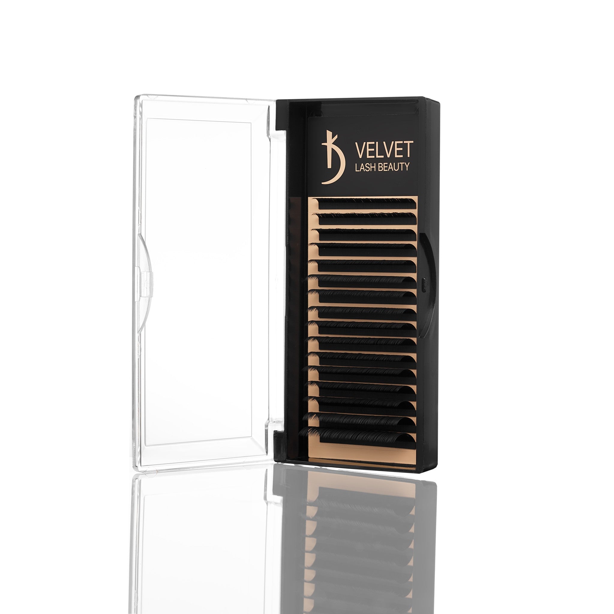 Ресницы для наращивания Velvet Lash Beauty 0.10 LС