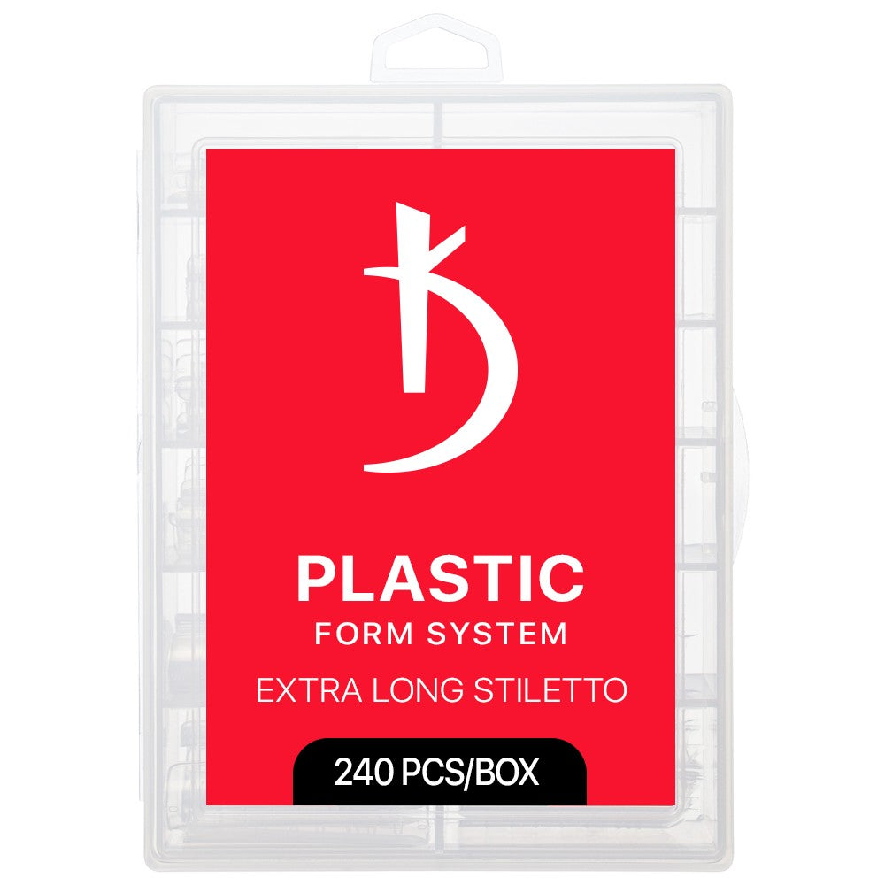 Пластиковые типсы для наращивания EXTRA LONG STILETTO (240 шт./уп)