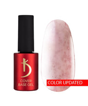 Камуфлирующее базовое покрытие Cover Base Gel Flake 09, 7 мл