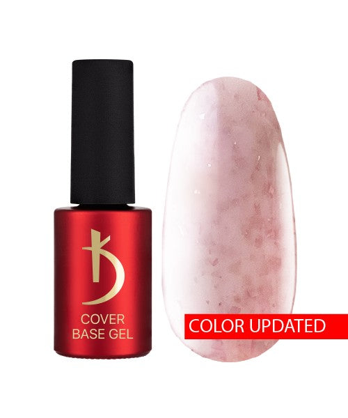 Камуфлирующее базовое покрытие Cover Base Gel Flake 09, 7 мл