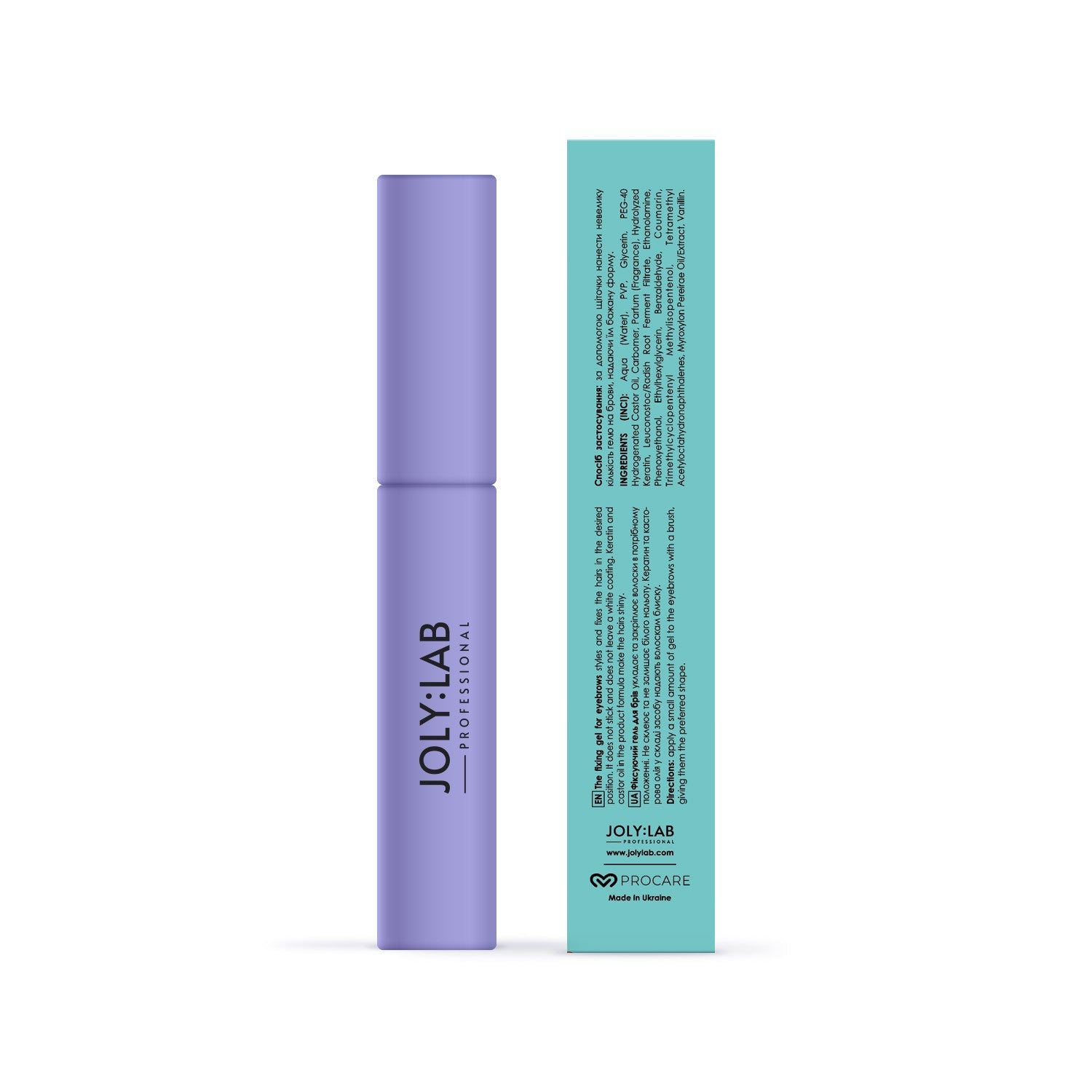 Фиксирующий гель для бровей Brow Fix Gel Joly:Lab 10 мл