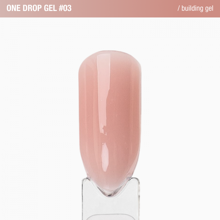 Густой гель для наращивания ногтей one Drop Gel 30g  №03