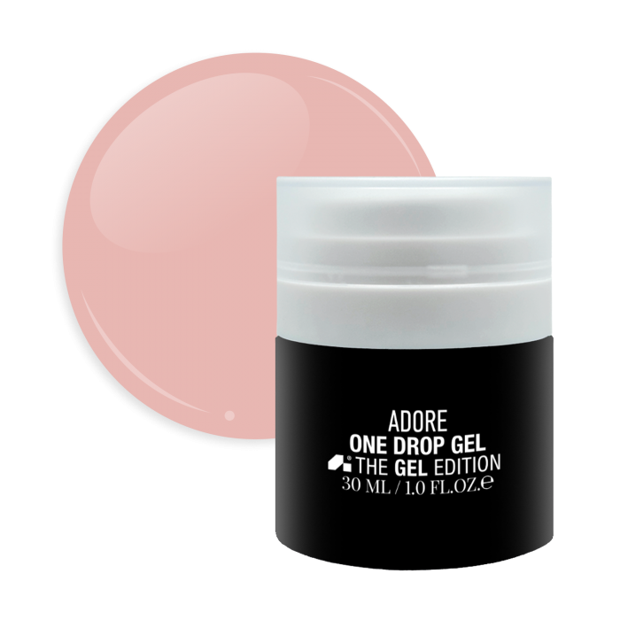 Густой гель для наращивания ногтей one Drop Gel 30g  №04 muted rose
